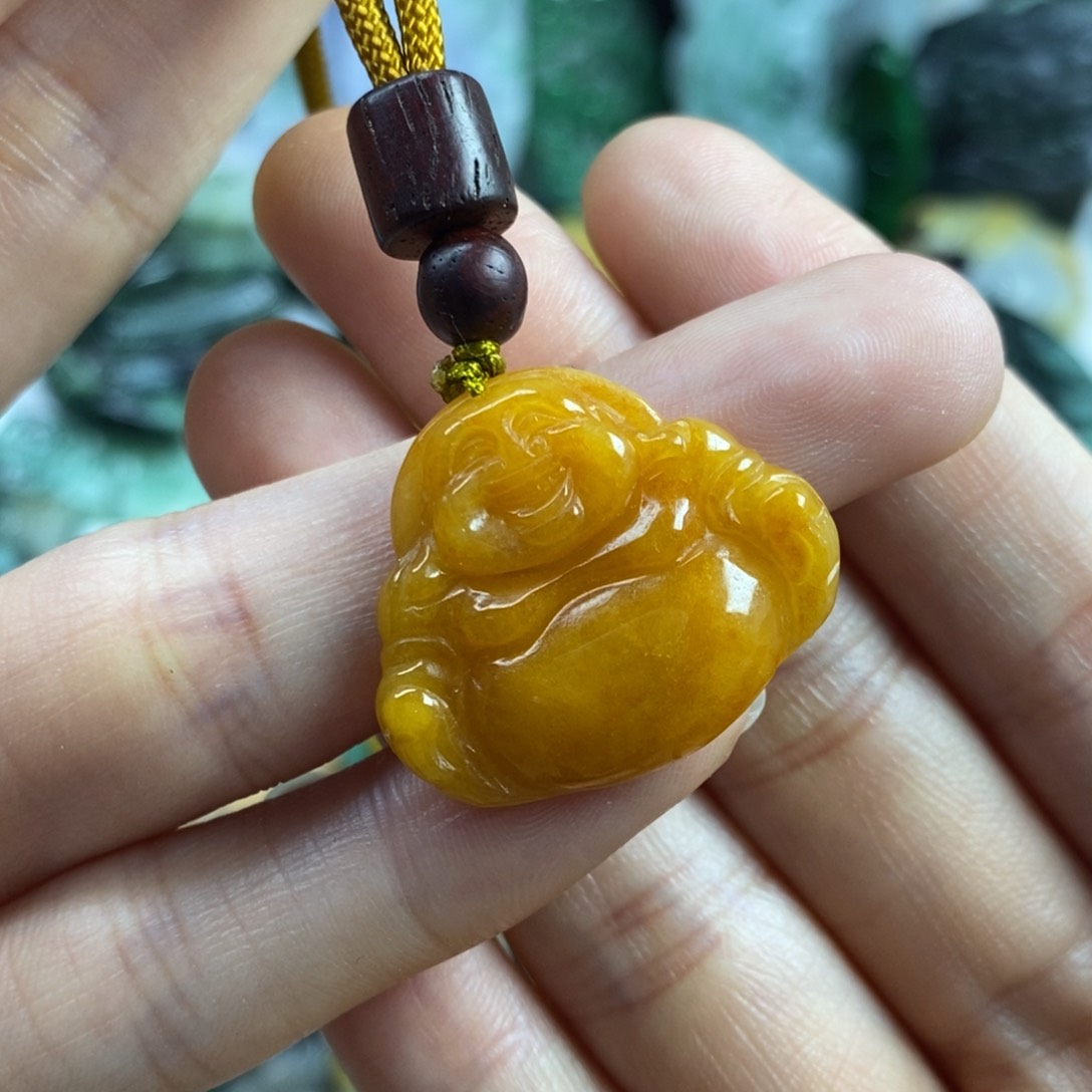 翡翠颈饰未镶嵌吊坠