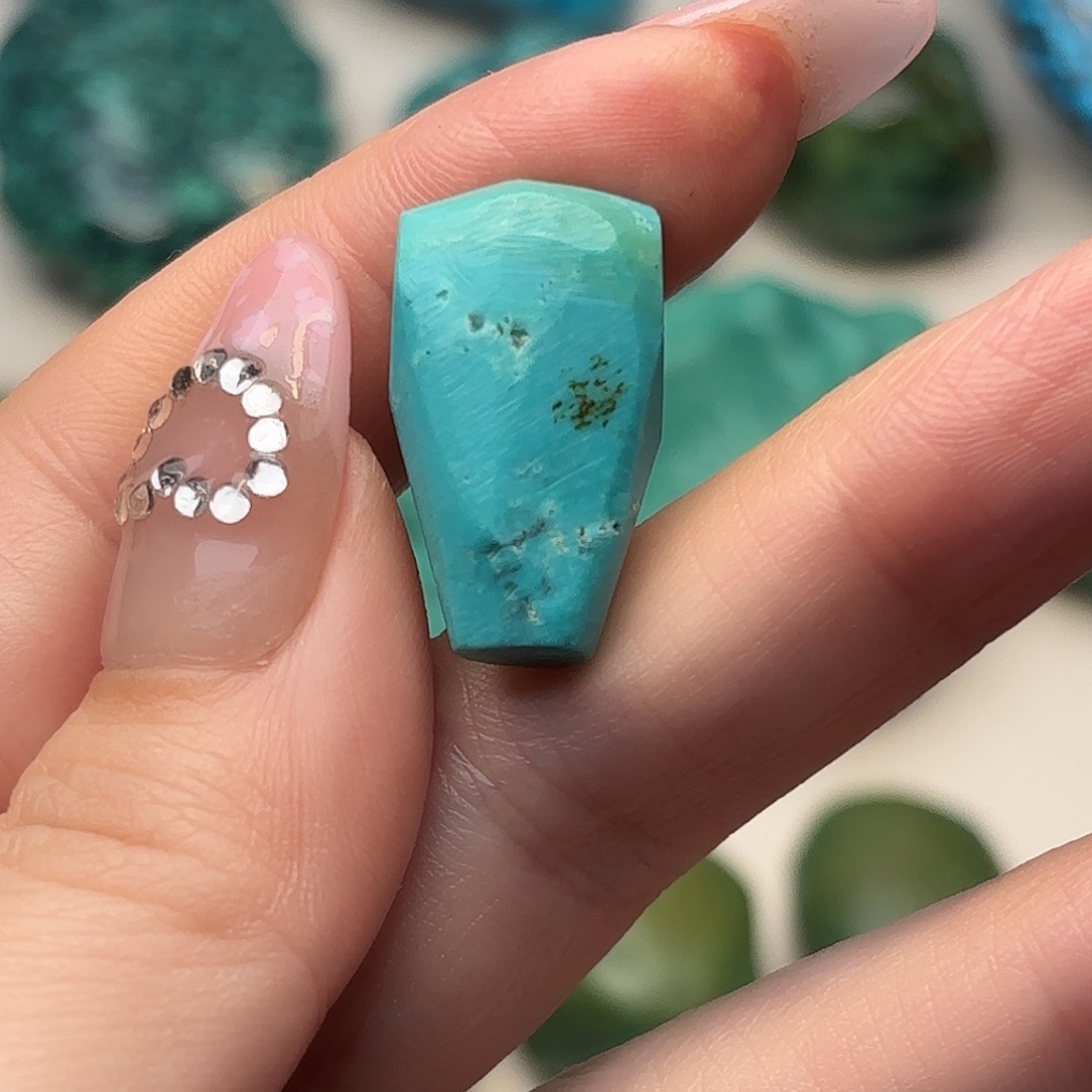 绿松石未镶嵌绿松石老型