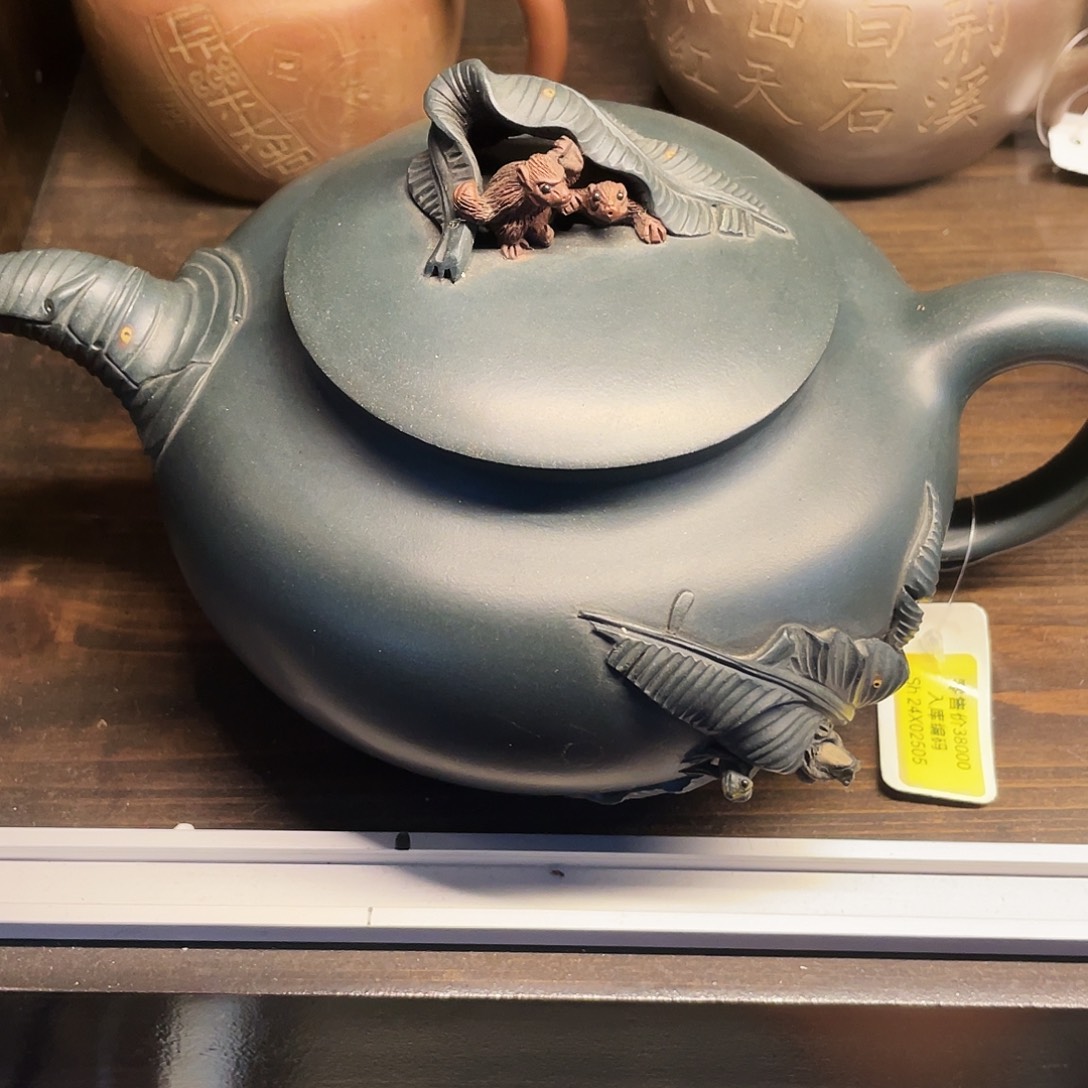 释***J紫砂茶壶宜兴紫砂壶