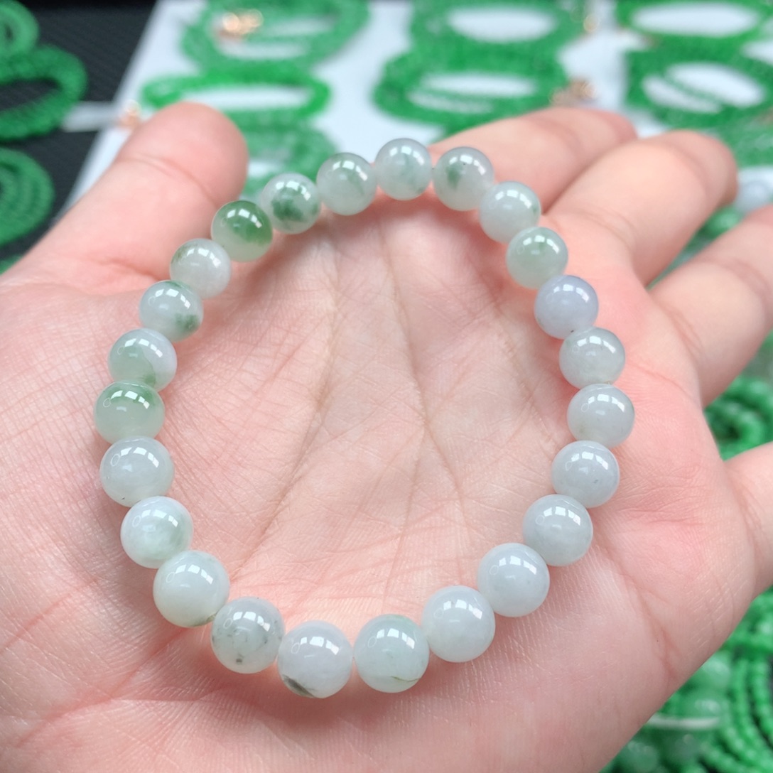 翡翠手链未镶嵌翡翠