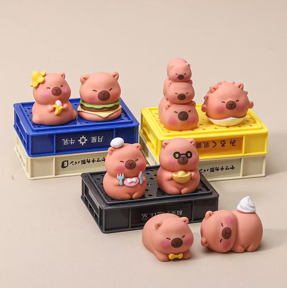 「手感漆卡皮巴拉」DIY摆件