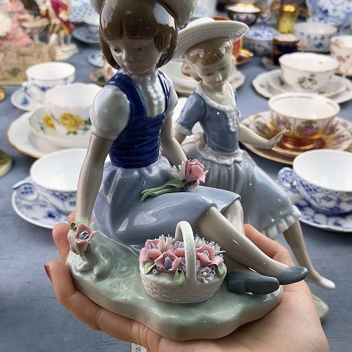 海外中古小房子盘子