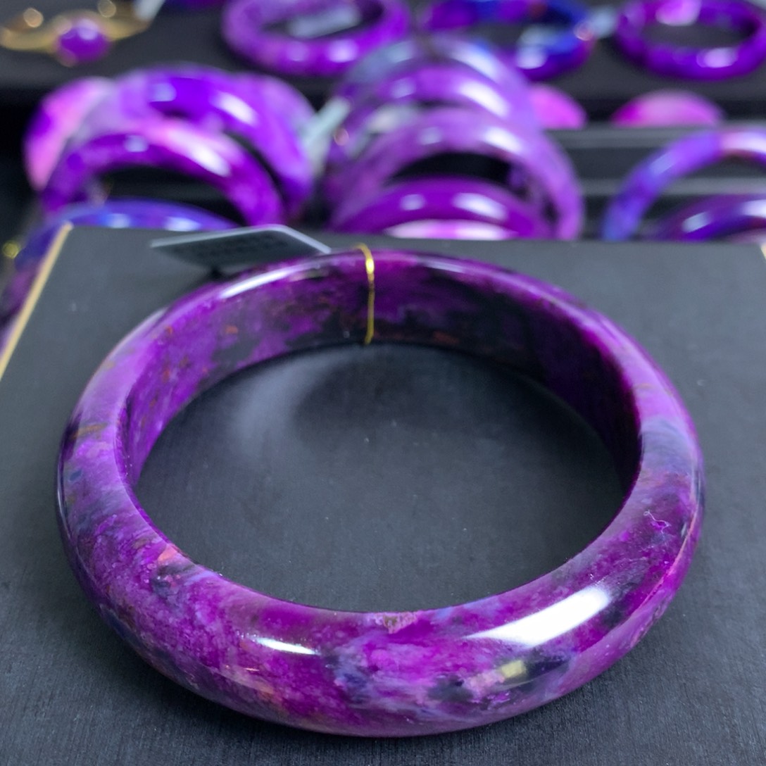 苏纪石（舒俱来）皇家紫手镯60➕未镶嵌