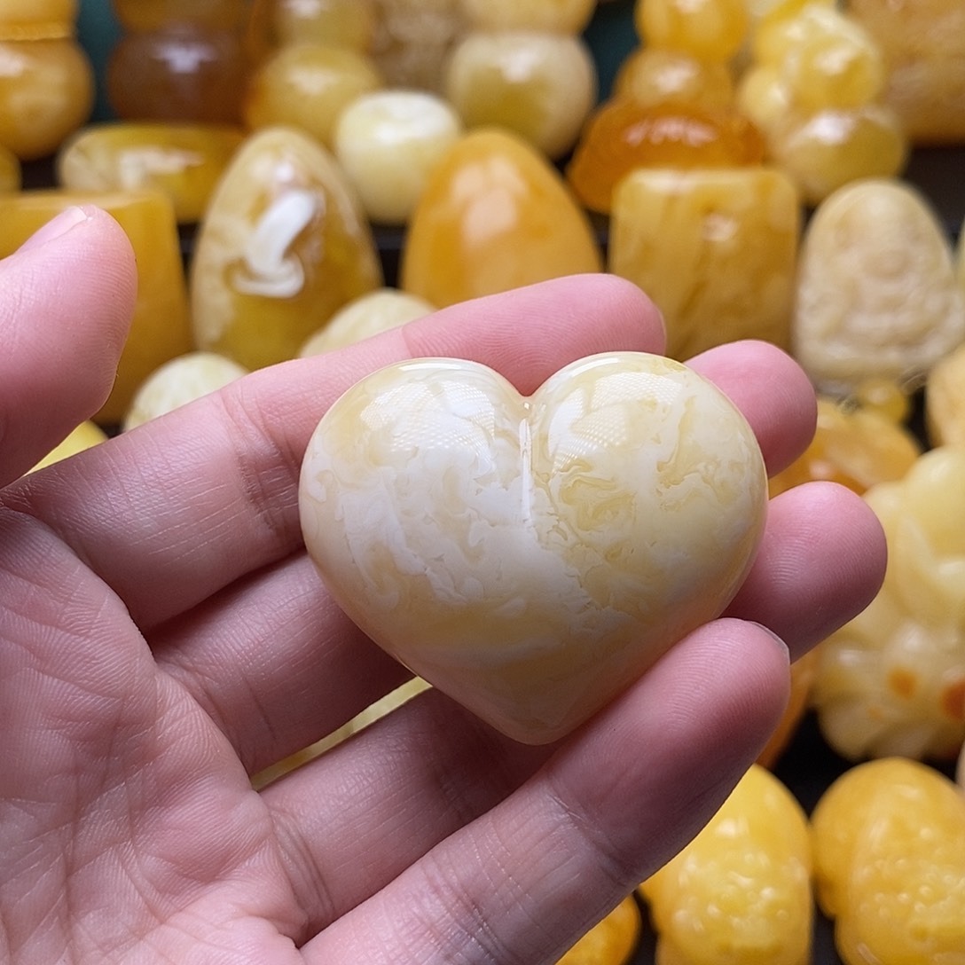 琥珀颈饰未镶嵌琥珀蜜蜡吊坠