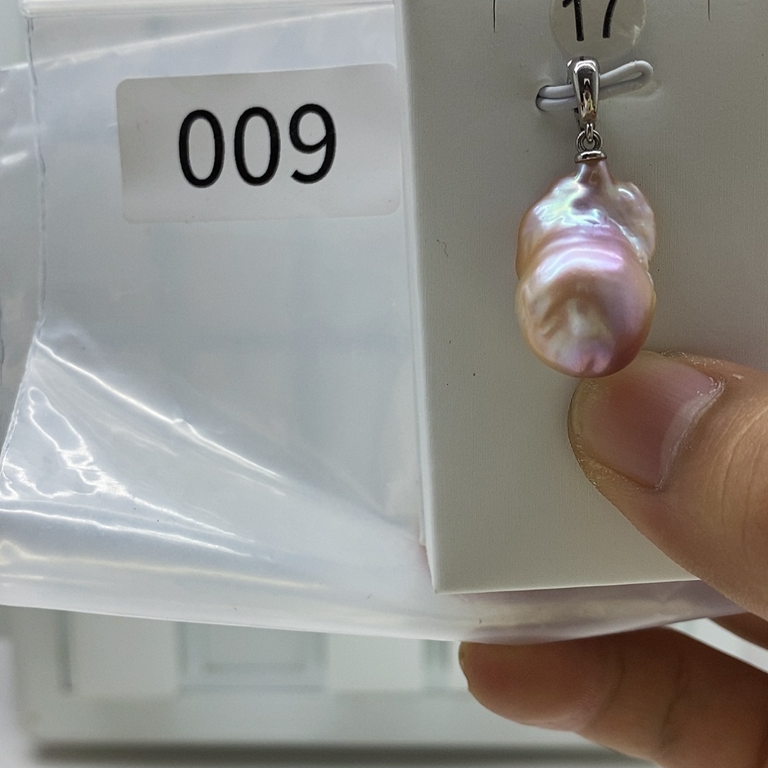 淡水珍珠合金巴洛克珍珠001