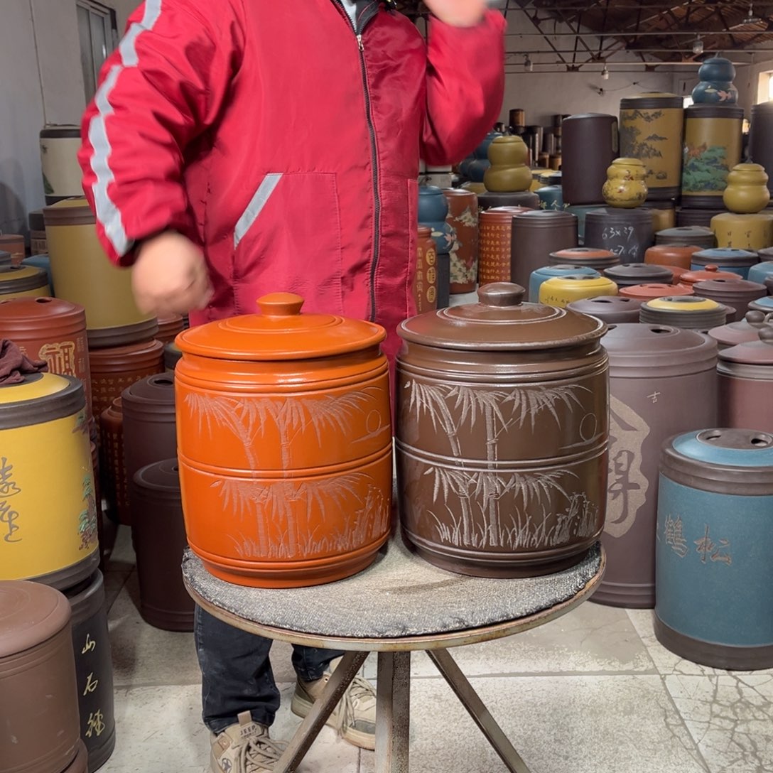 紫砂茶叶罐茶叶罐