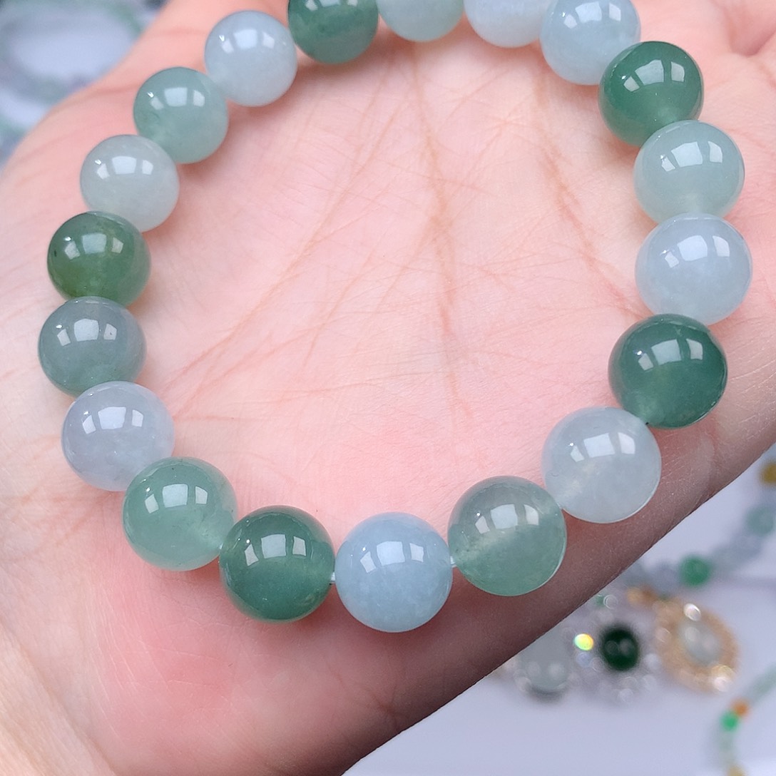 翡翠手链未镶嵌翡翠