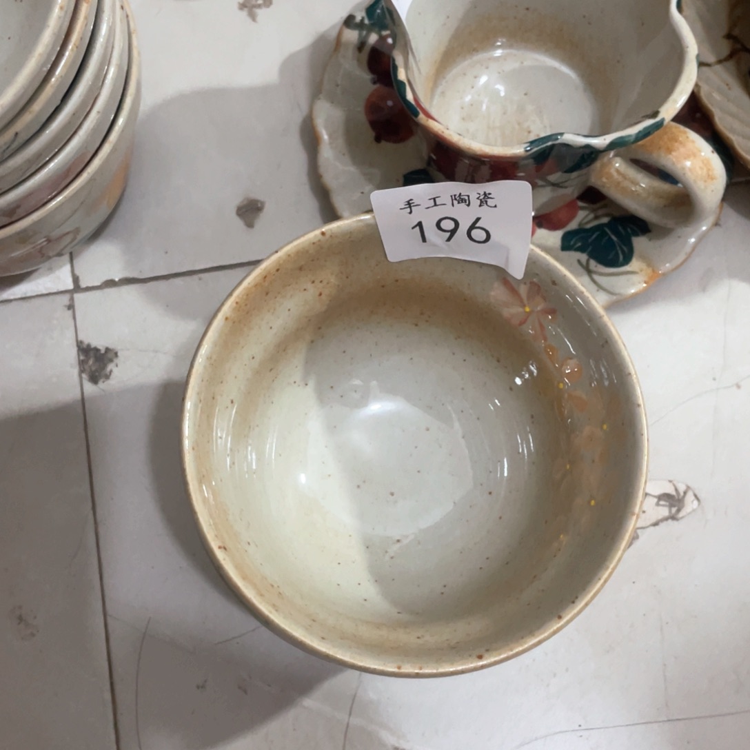 余***玲景德镇手工陶瓷碗两个196
