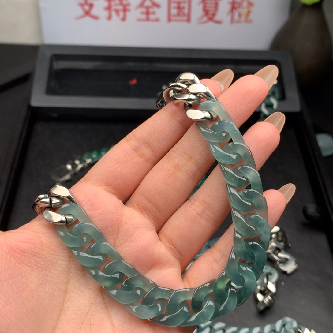 大***侠翡翠未镶嵌手链000004