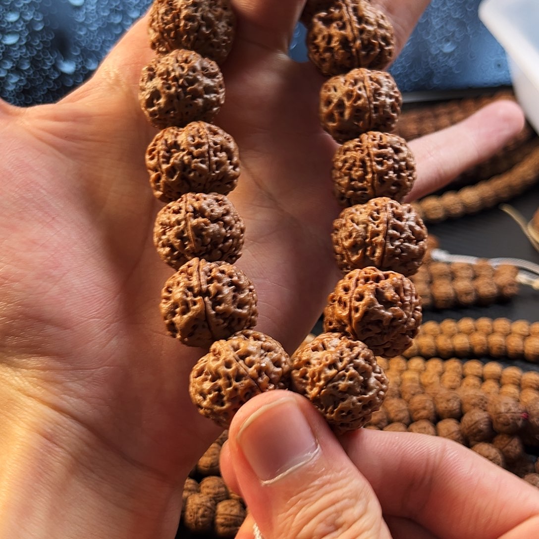 英***人木质大金刚菩提手串