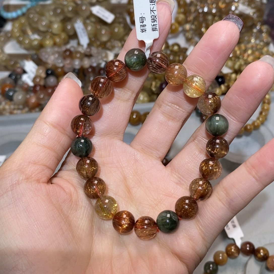 水晶手串未镶嵌爆****头手串