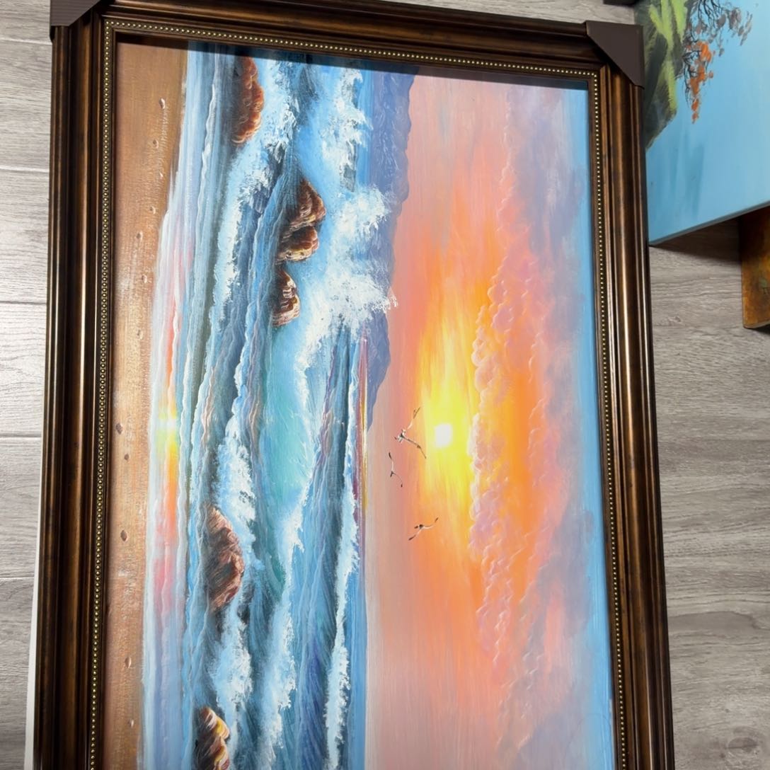 油画我也想要这样一