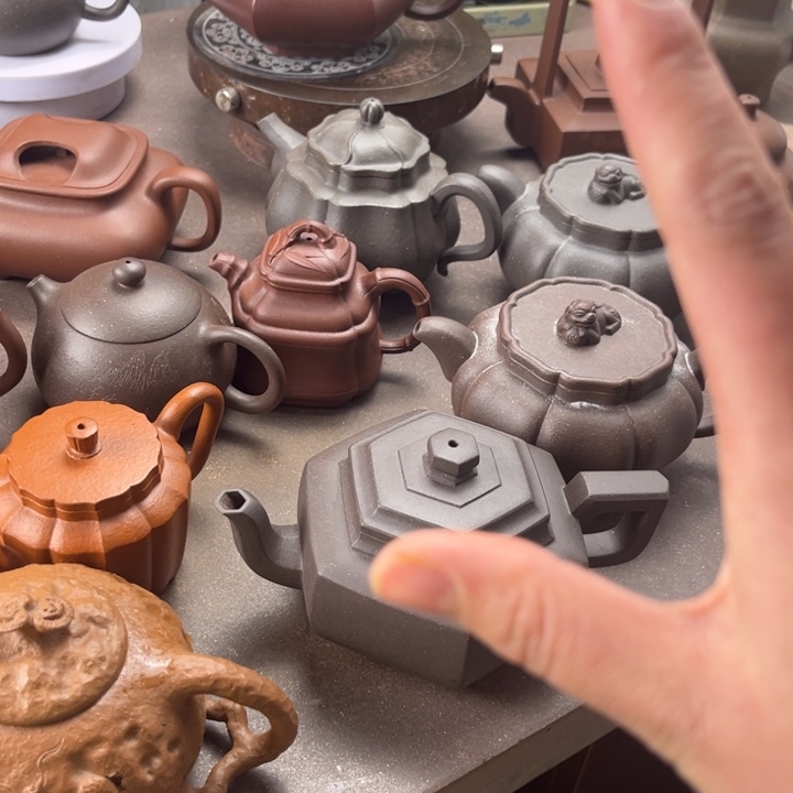 紫砂茶壶月*紫砂壶提