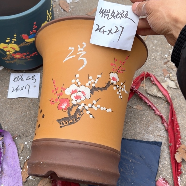 紫砂花盆特价清仓