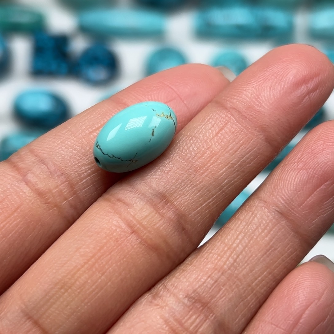 绿松石珠宝奇石未镶嵌