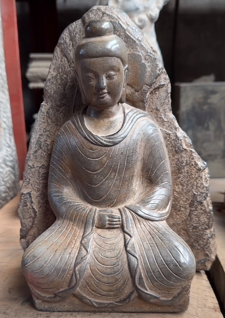 高端复古敦煌靠背摆件