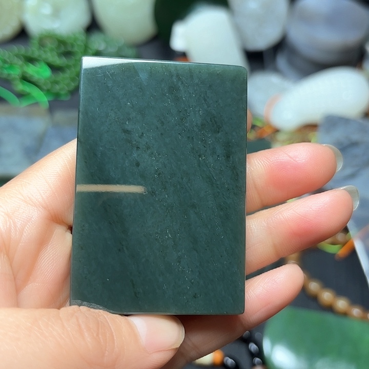 和田玉珠宝半成品未镶嵌白***拱