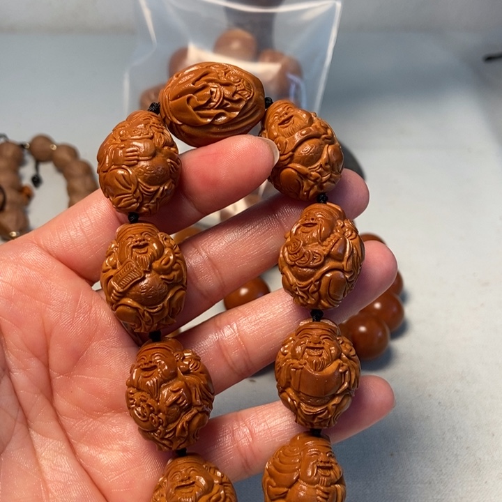 橄榄核手串/手链八方财神2021