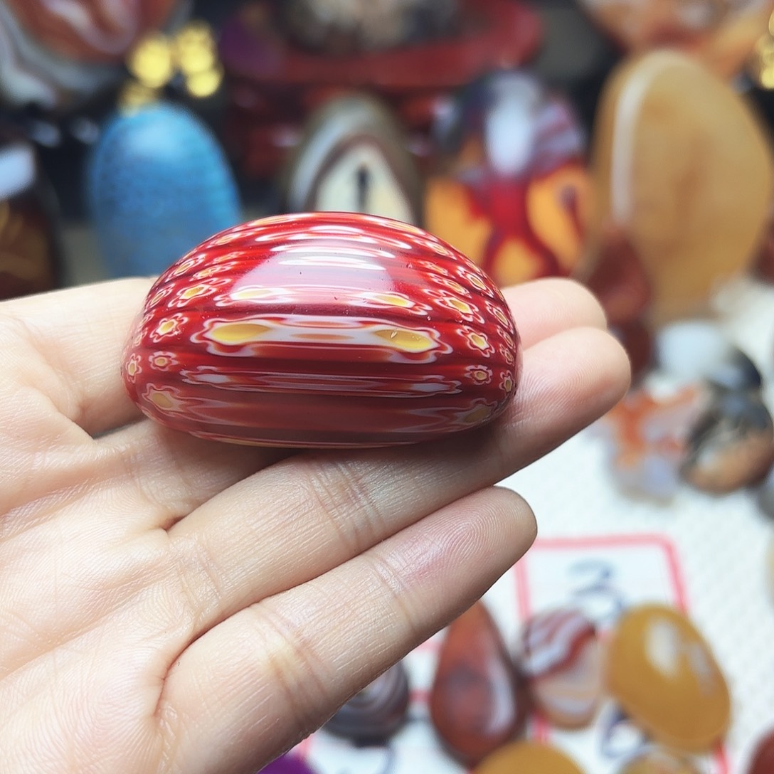 一***止玛瑙/玉髓未镶嵌珠宝半成品