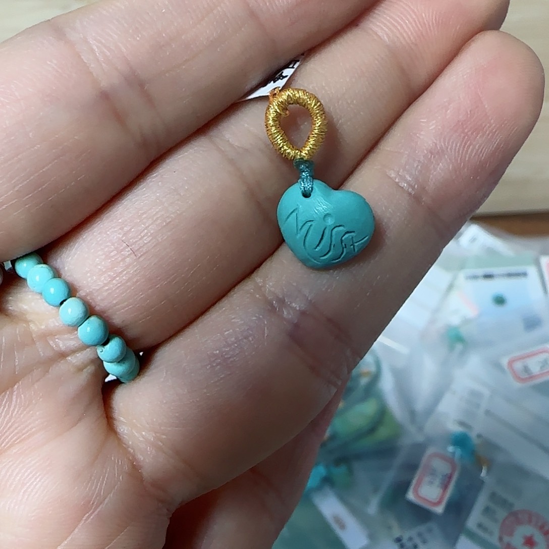 绿松石珠宝半成品未镶嵌