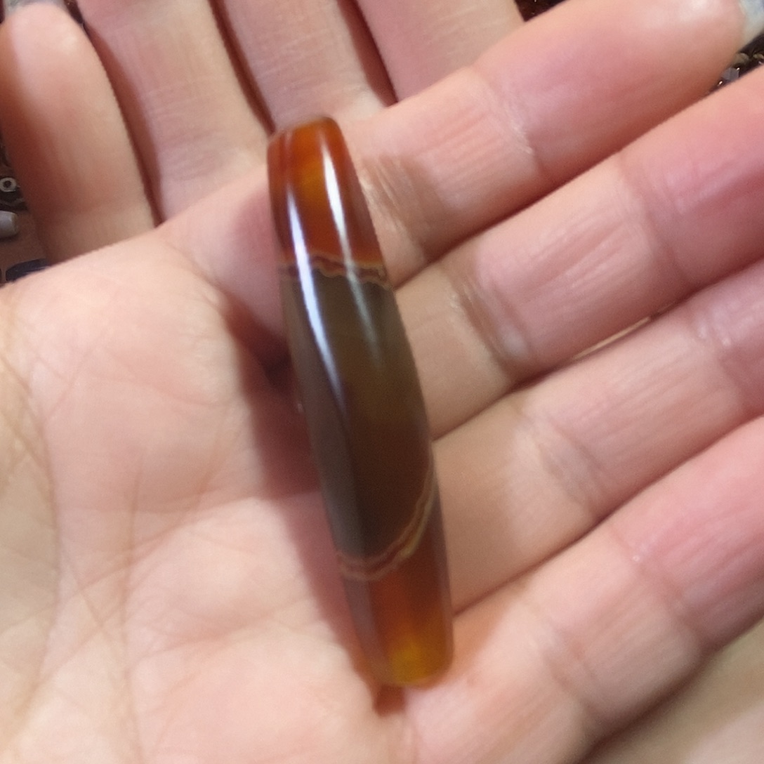 玛瑙/玉髓单珠未镶嵌