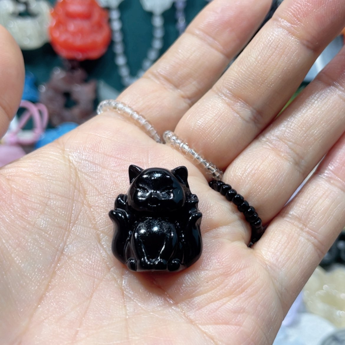 【闪购商品】未镶嵌岫玉颈饰宝****）14手机链