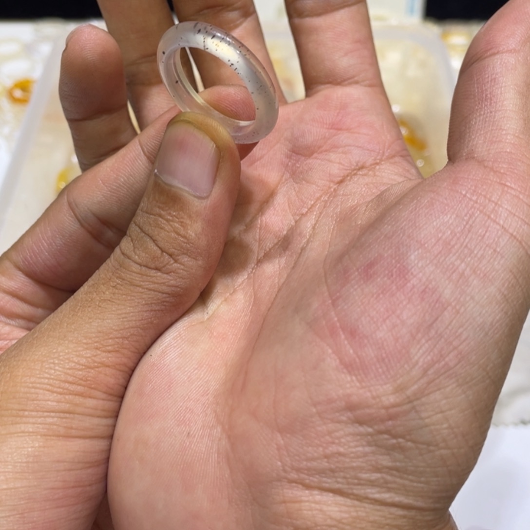 玛瑙/玉髓未镶嵌戒指335号港22