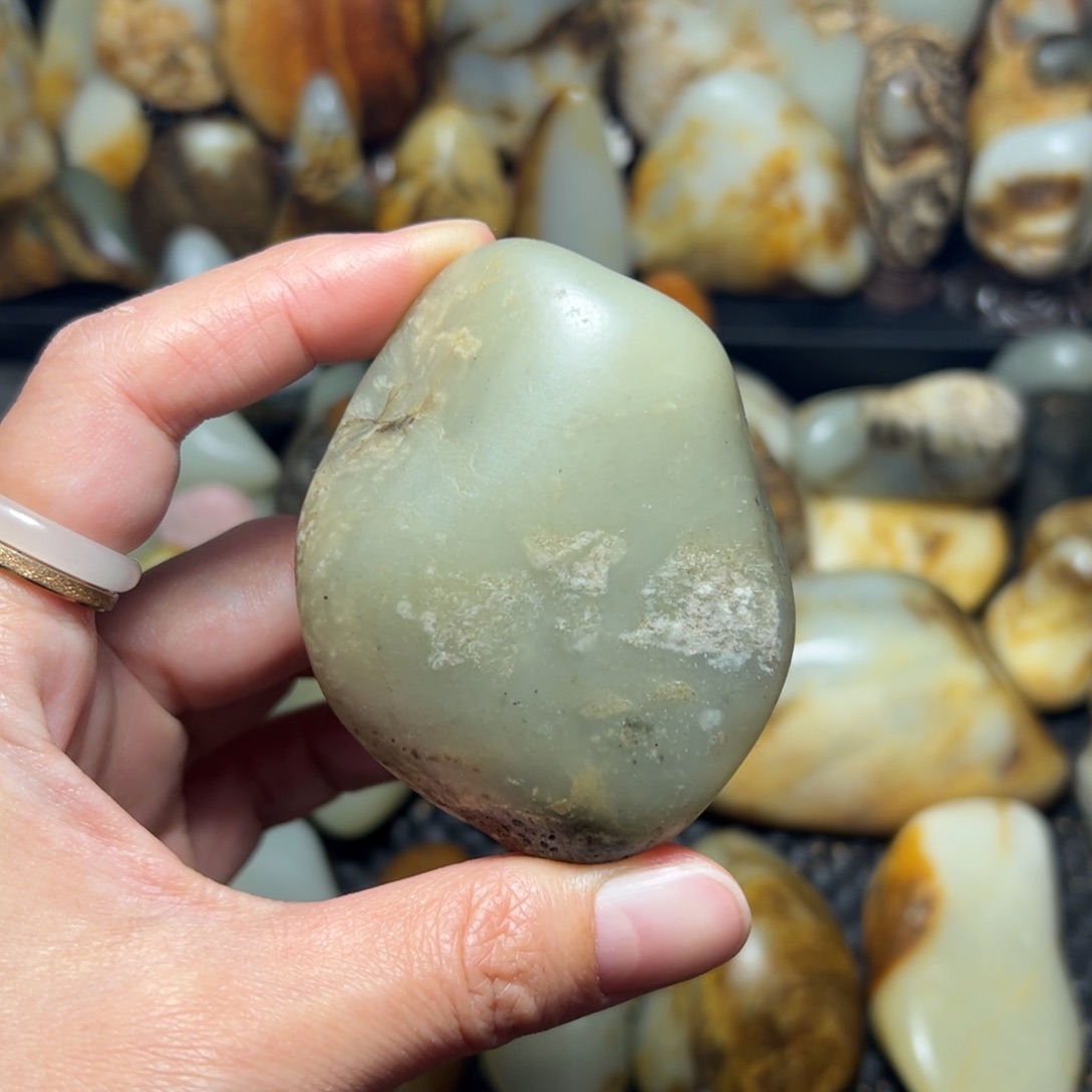 和田玉（青玉）10未镶嵌