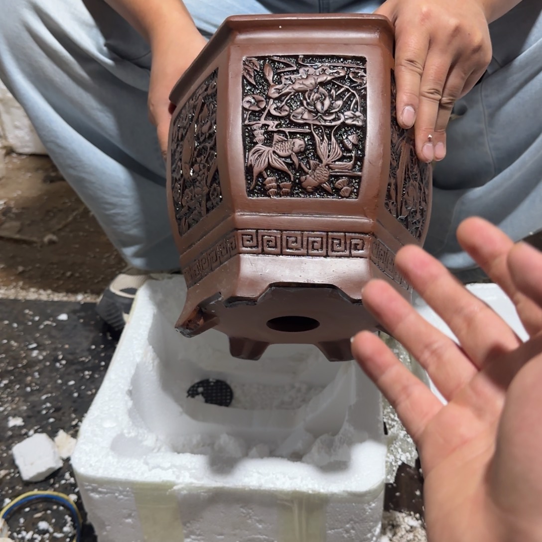 花盆紫砂口径18.18口径