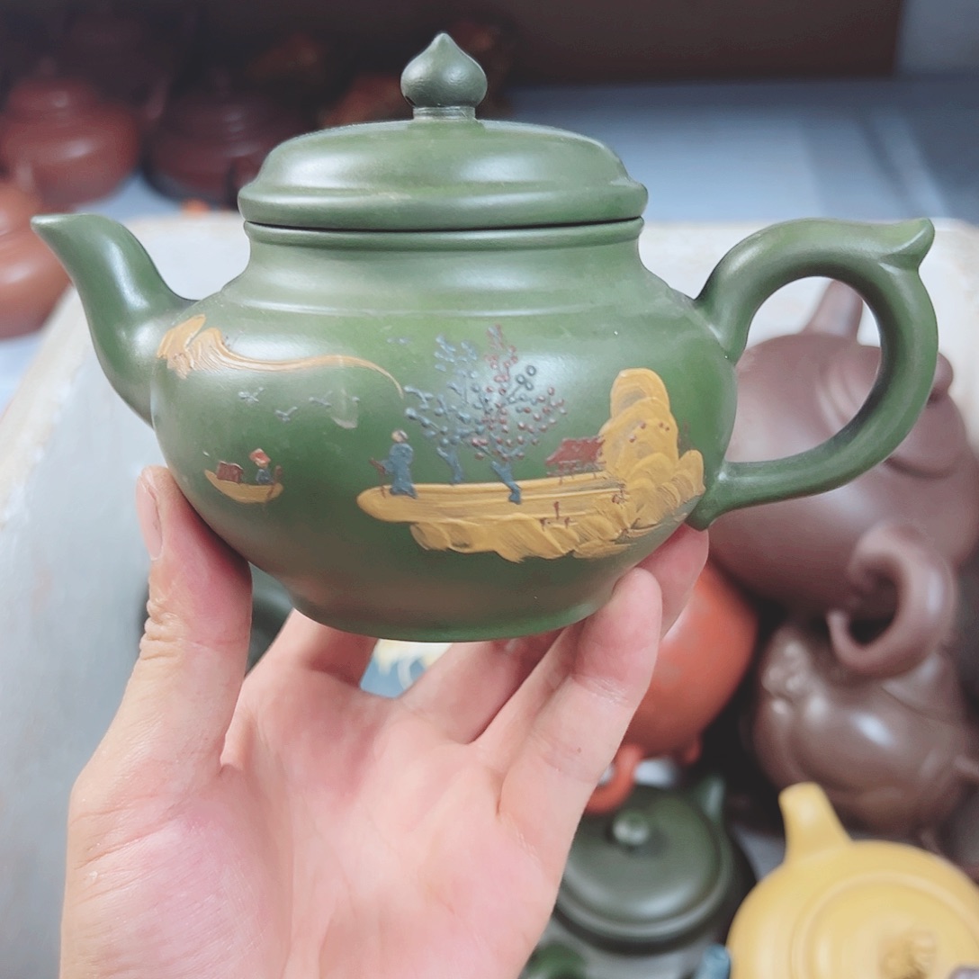 茶壶紫砂宜兴原矿紫砂壶300毫升容量