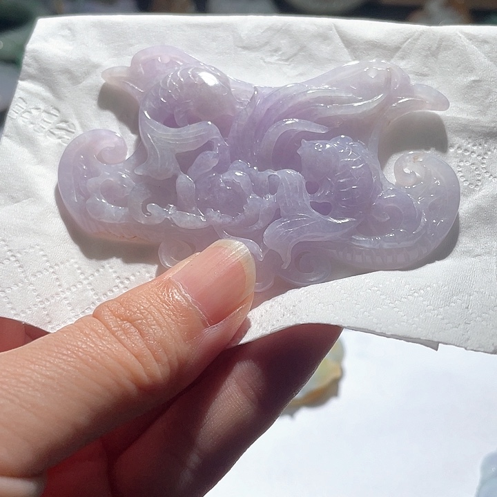 颈饰未镶嵌翡翠天