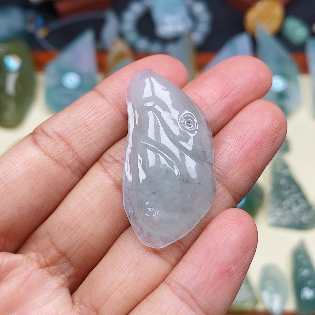 颈饰未镶嵌翡翠翡翠