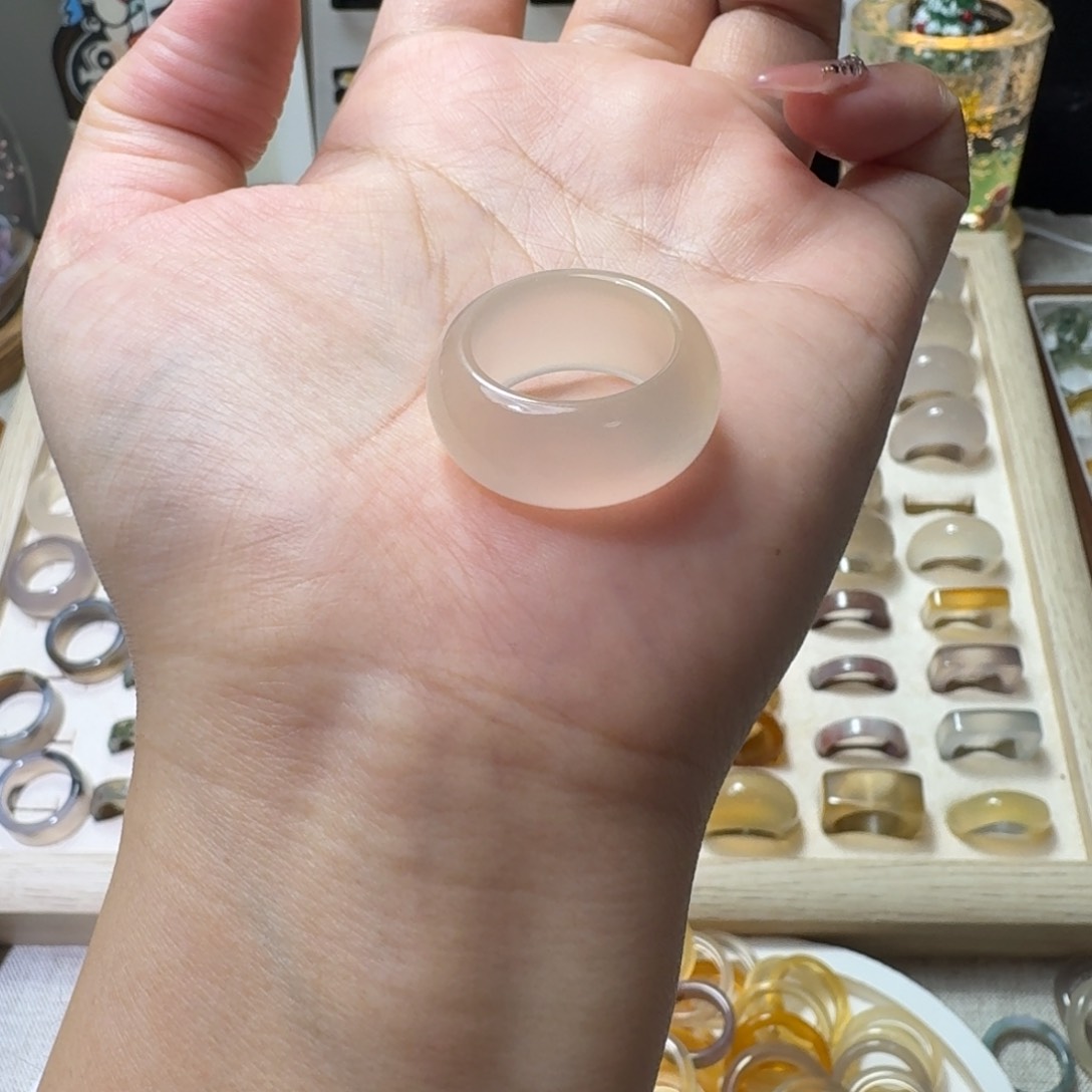 未镶嵌戒指玛瑙/玉髓818港15