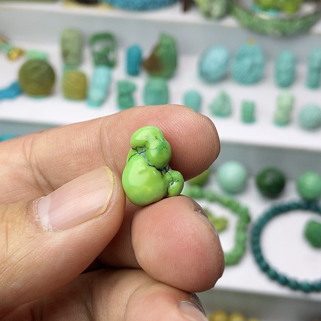 绿松石珠宝奇石未镶嵌