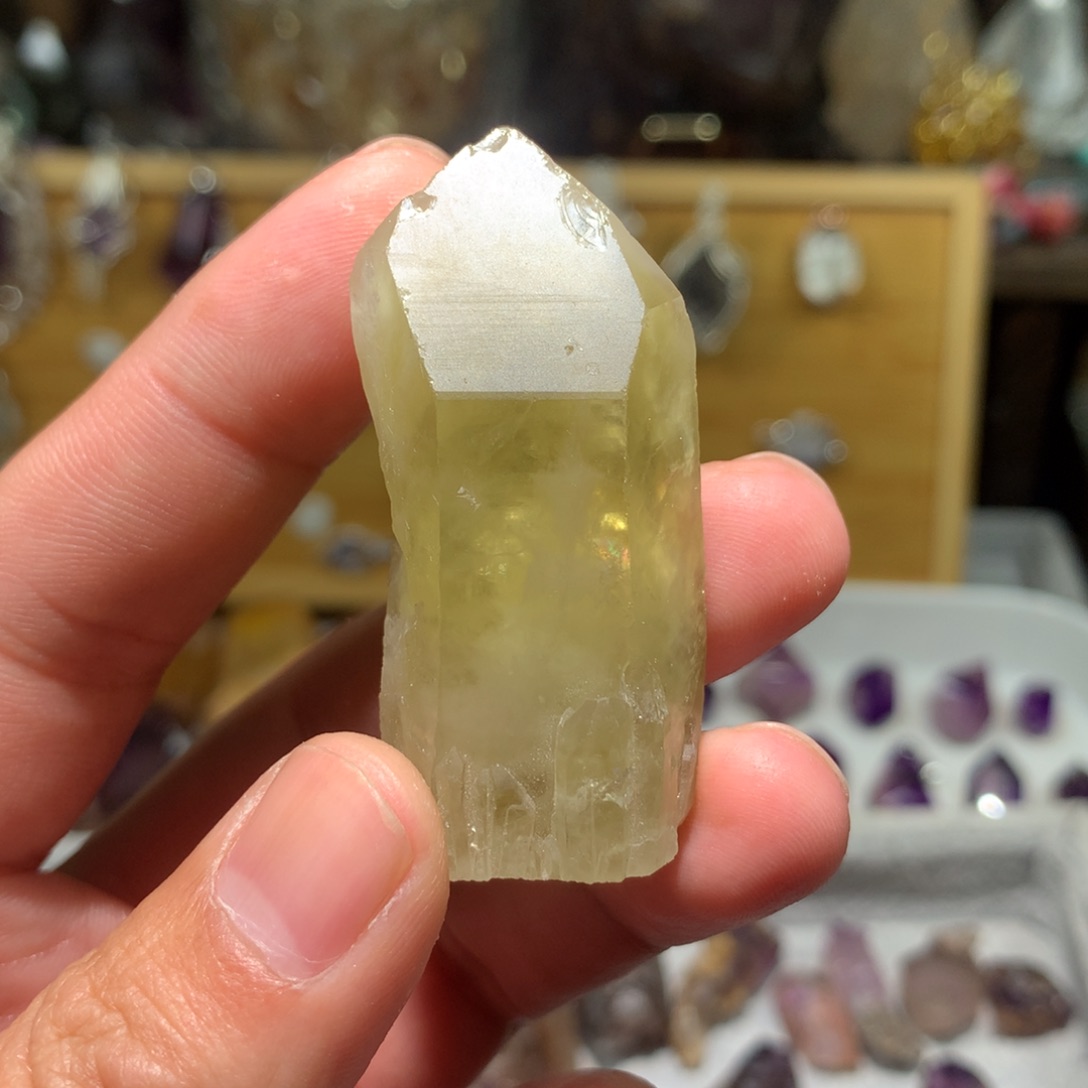水晶黄水晶未镶嵌