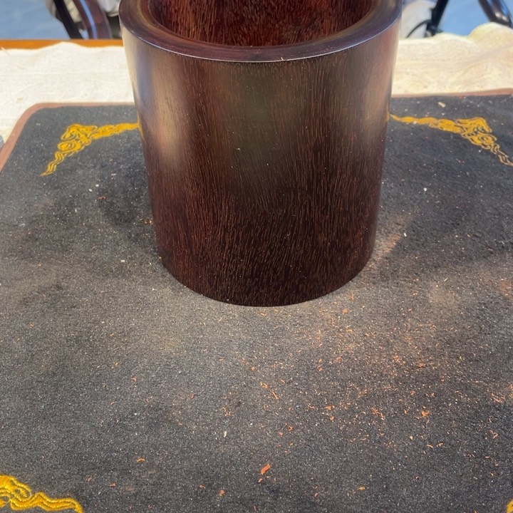 檀香紫檀（小叶紫檀）结**a笔筒