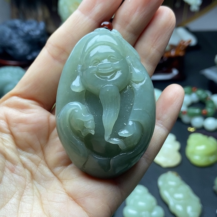 未镶嵌和田玉把件