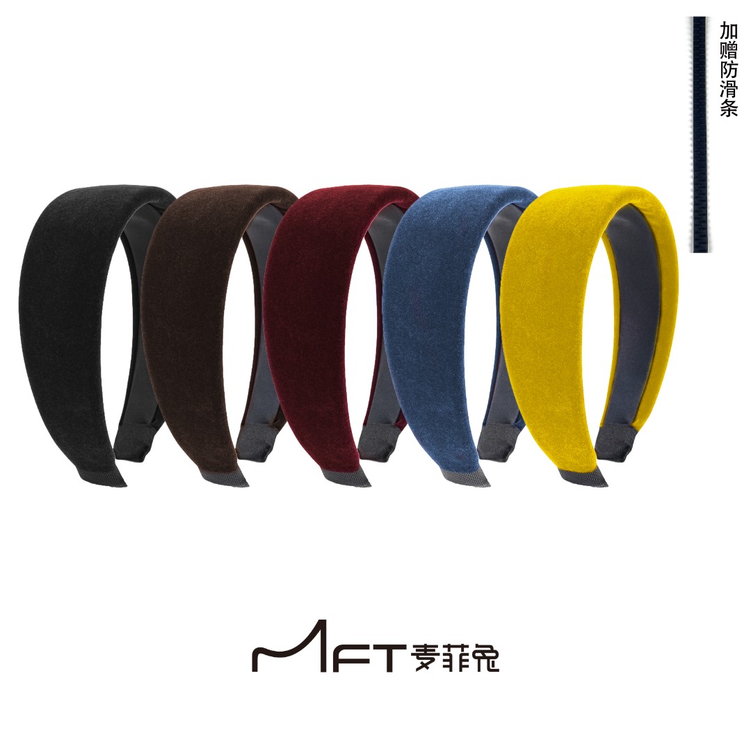 秋果派对发箍韩系复古秋冬气质宽边高颅顶头箍显脸小发饰百搭