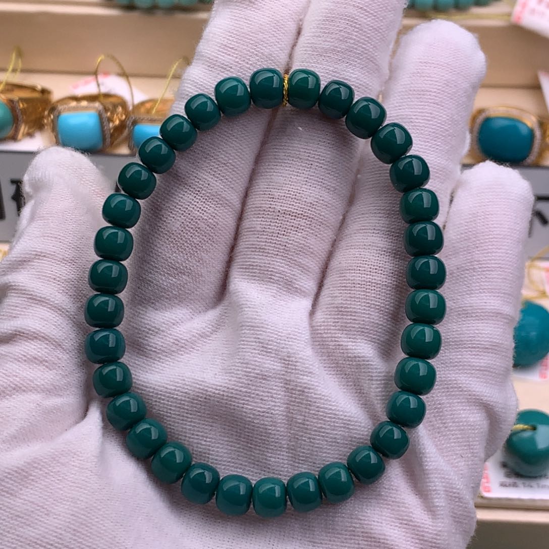 绿松石珠宝奇石未镶嵌仙**一