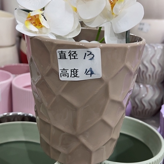 多绿植陶瓷花盆9.9包邮，有孔