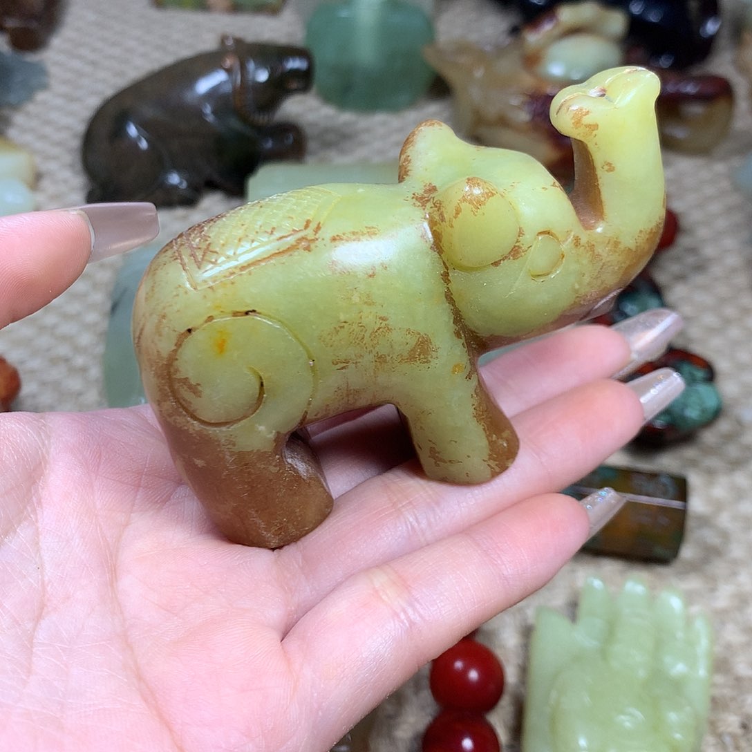 白玉菩提吊坠挂件