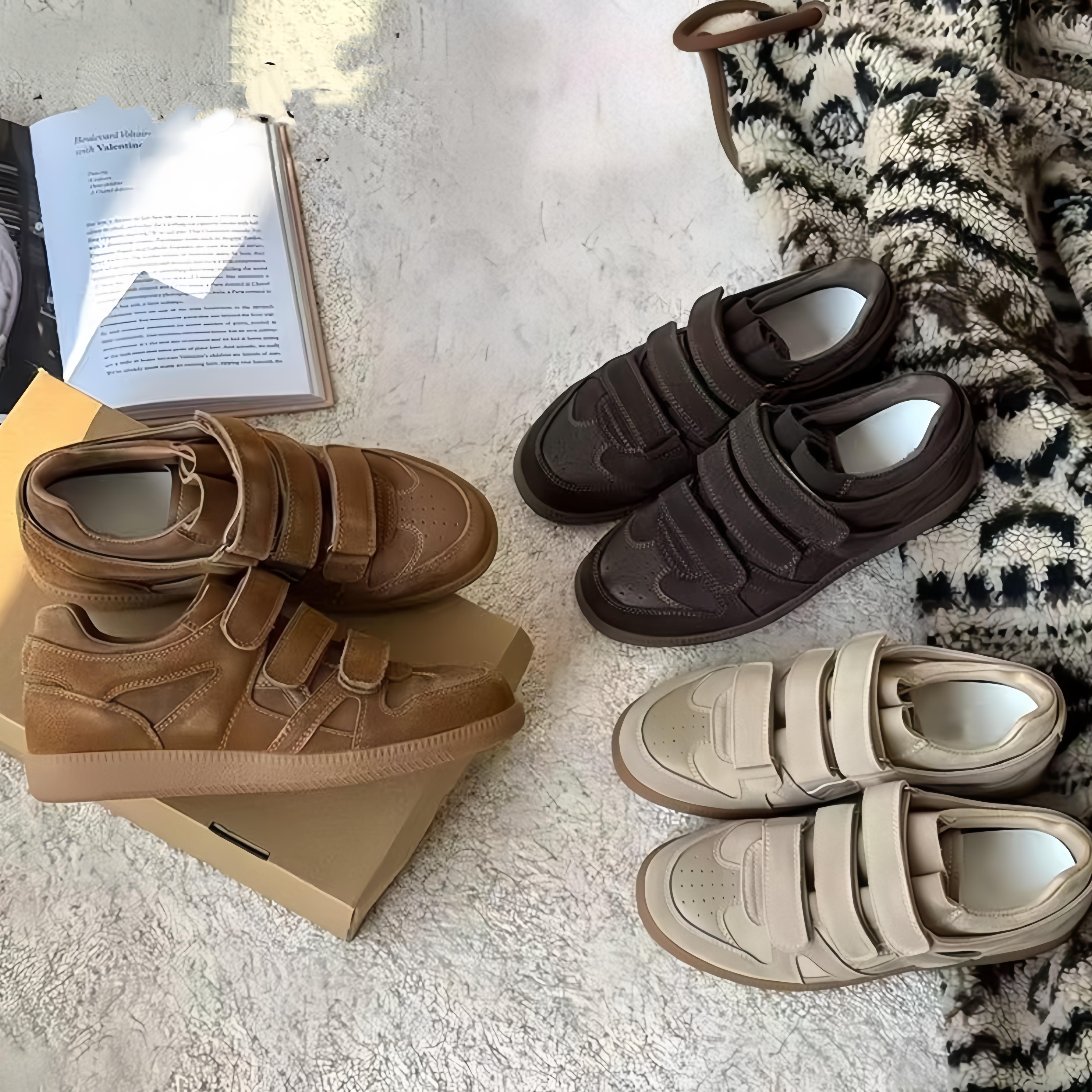 春季真皮低帮时尚休闲鞋休闲小众平底一脚蹬女鞋