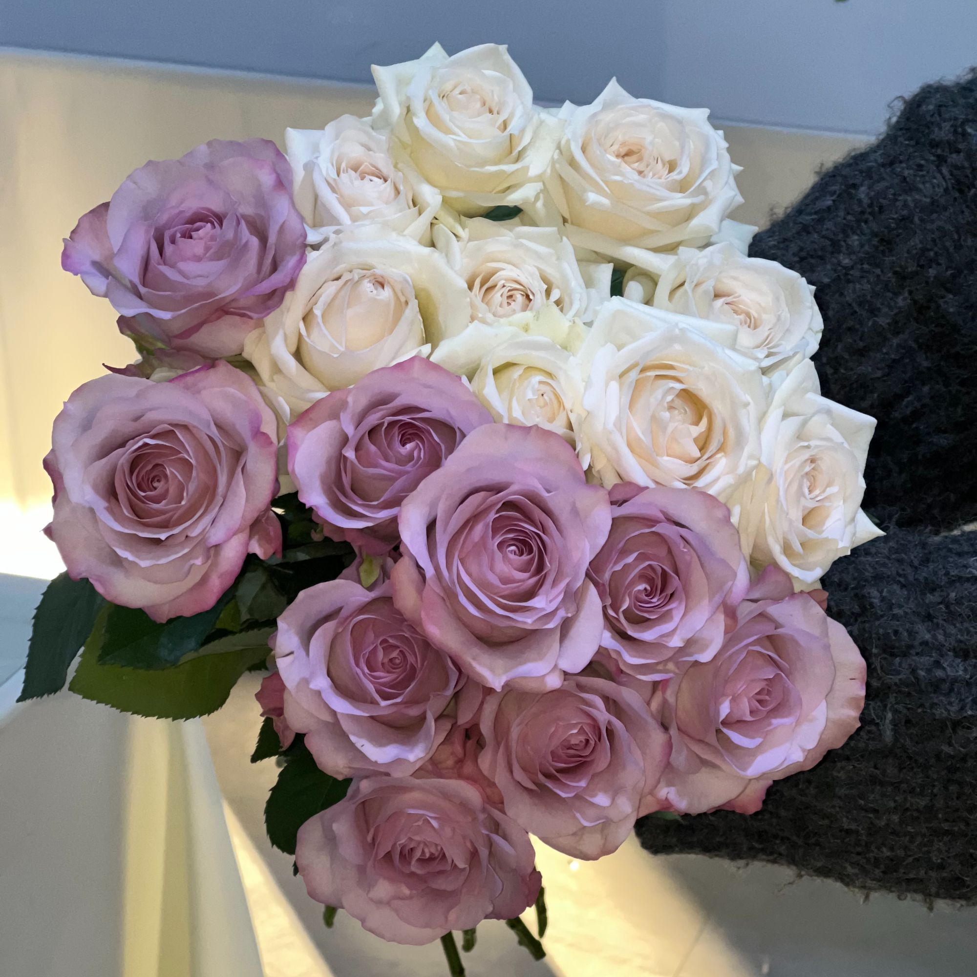 【禾韵山东】10支气场+10支伊丽莎白  自有基地智慧温室鲜切花