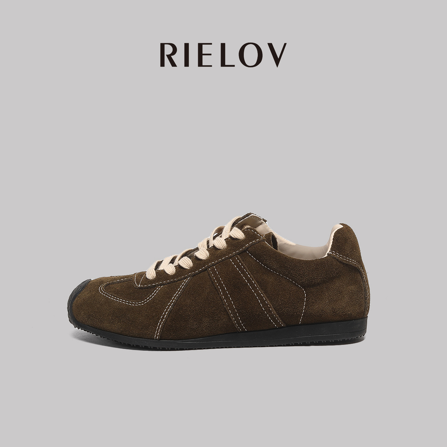 RIELOV【茜茜】增高3.5cm时尚潮流百搭女士休闲鞋6158