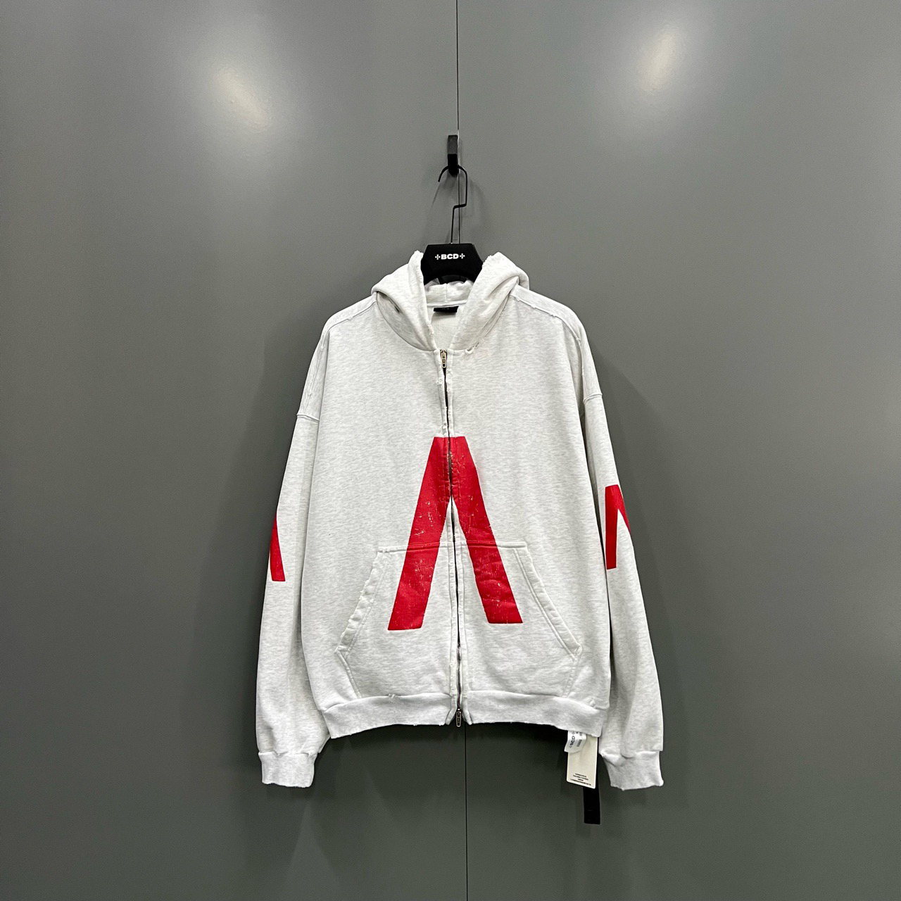 95新 Balenciaga/巴黎世家  （c4）限量音乐合作拉链帽衫S码/011209