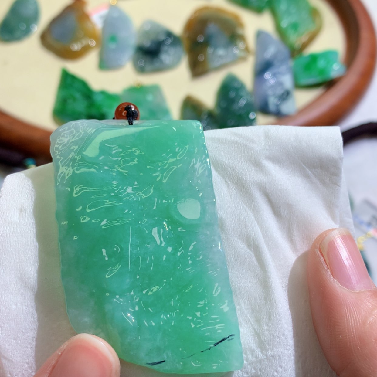 【闪购商品】翡翠吊坠(不含链)未镶嵌 1639