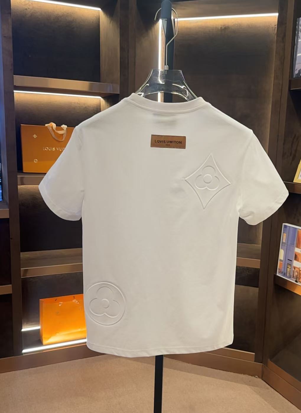 男士早春款轻奢时尚百搭潮流修身休闲轻奢T恤K30