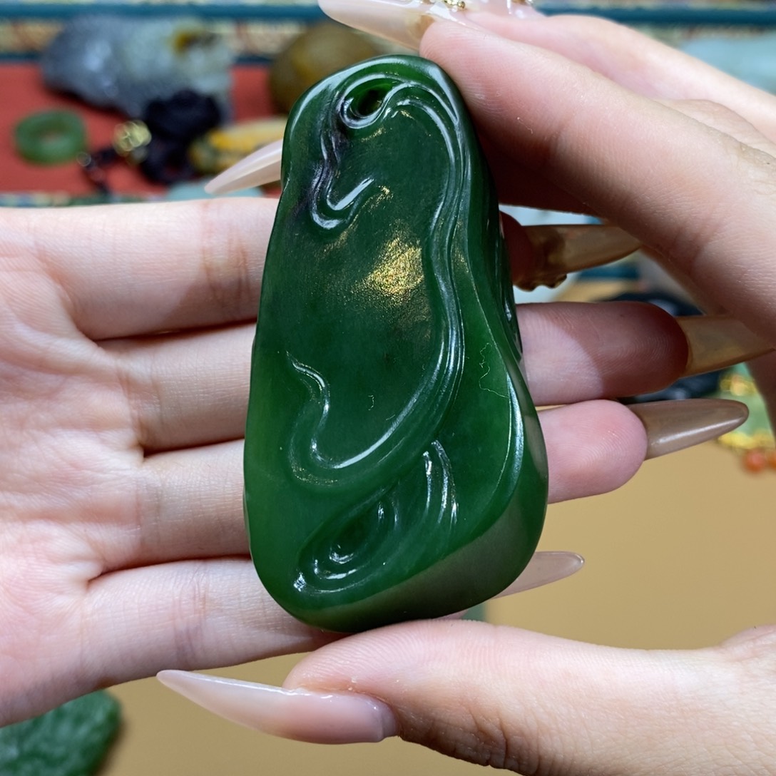 和田玉把件未镶嵌