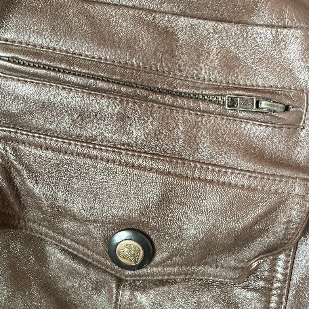 秋冬季男款皮衣（实物以直播间为准）