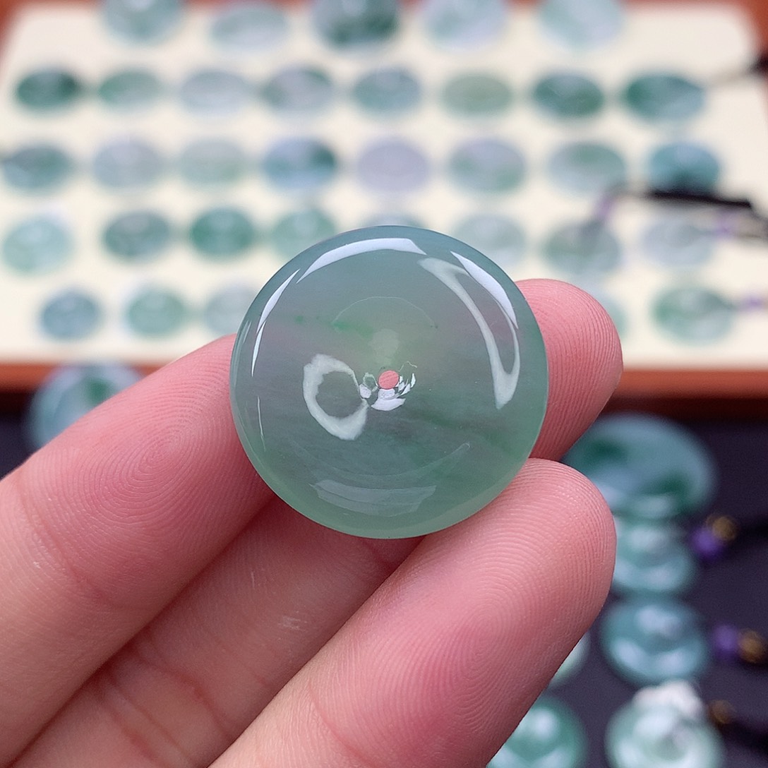 颈饰未镶嵌翡翠5 尺寸23.5-5.7